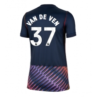 Camiseta Tottenham Hotspur Micky van de Ven #37 Segunda Equipación Replica 2026-27 para mujer mangas cortas